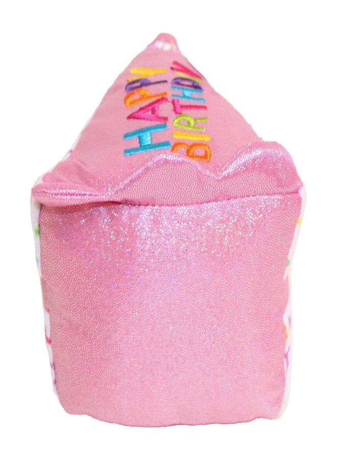 Multipet Birthday Cake Slice Plush Dog Toy - Image 3