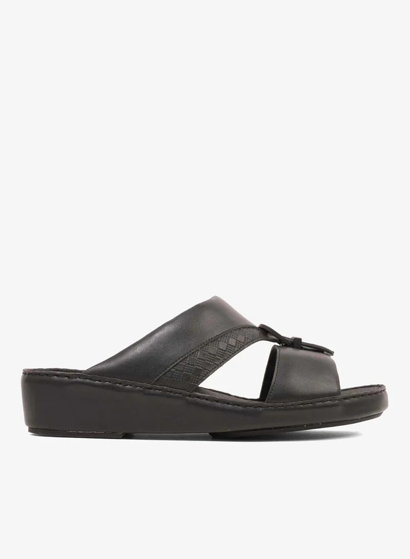 كومفورت بلس صنادل رجالي كومفورت بلس - أسود