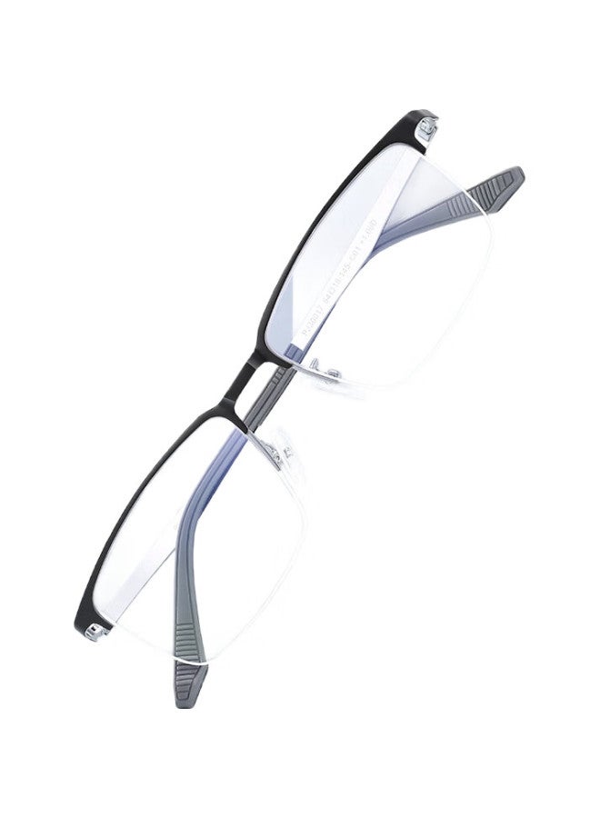 pulais Men'S Imported High Definition Anti-Blue Light Comfortable High-End Half-Frame Gentleman Reading Glasses Pj30017 - Image 1