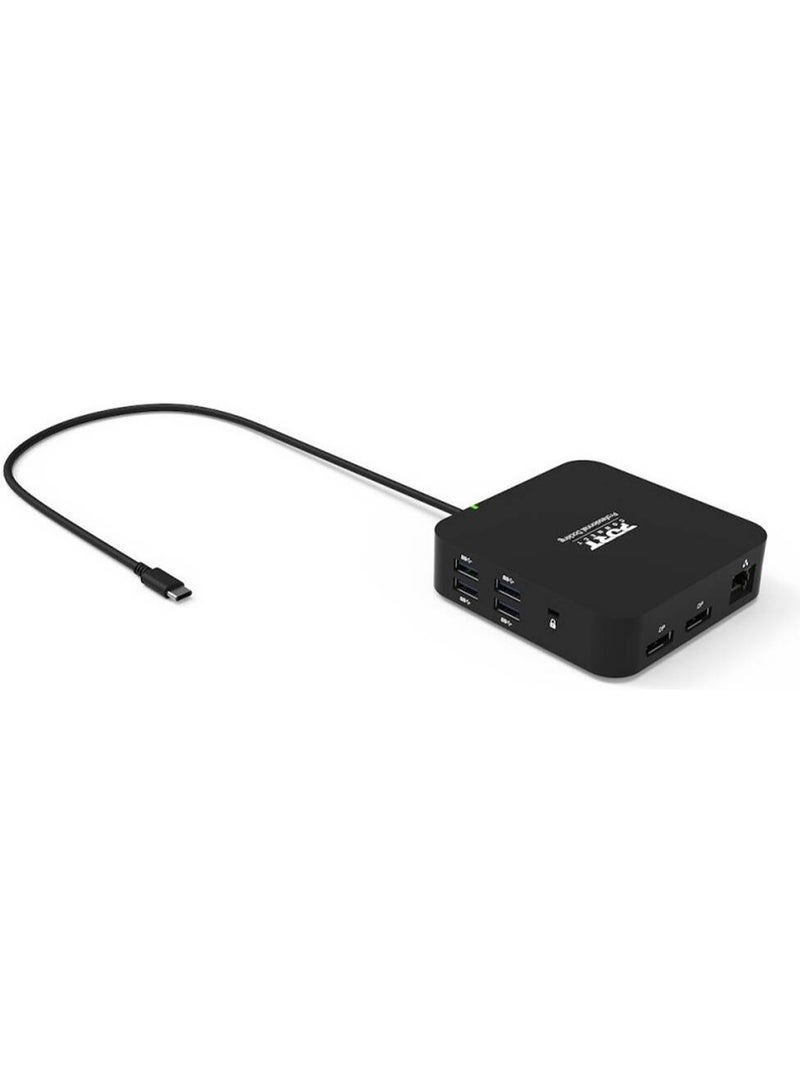 Port Designs USB-C 2x4K Office Docking Station - 85W Power Delivery, Dual DisplayPort, 5x USB-A, Gigabit Ethernet - 901907 - Image 5