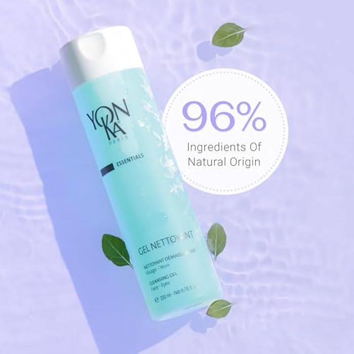 Yonka Gel Cleanser | Gentle Foaming Face Wash & Makeup Remover | Cleanses Pores and Balances Skins pH with Red Algae & Amino Acids | For Acne Prone & Oily Skin | Paraben-Free - Image 5