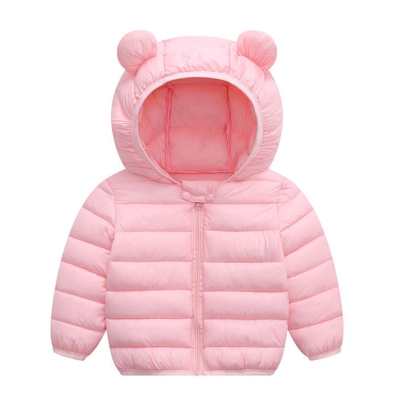 Anti-Season Children'S Light Down Cotton-Padded Jacket For Boys And Girls Children'S Cotton-Padded Jacket Short Infant Cotton-Padded Jacket Winter - Image 4