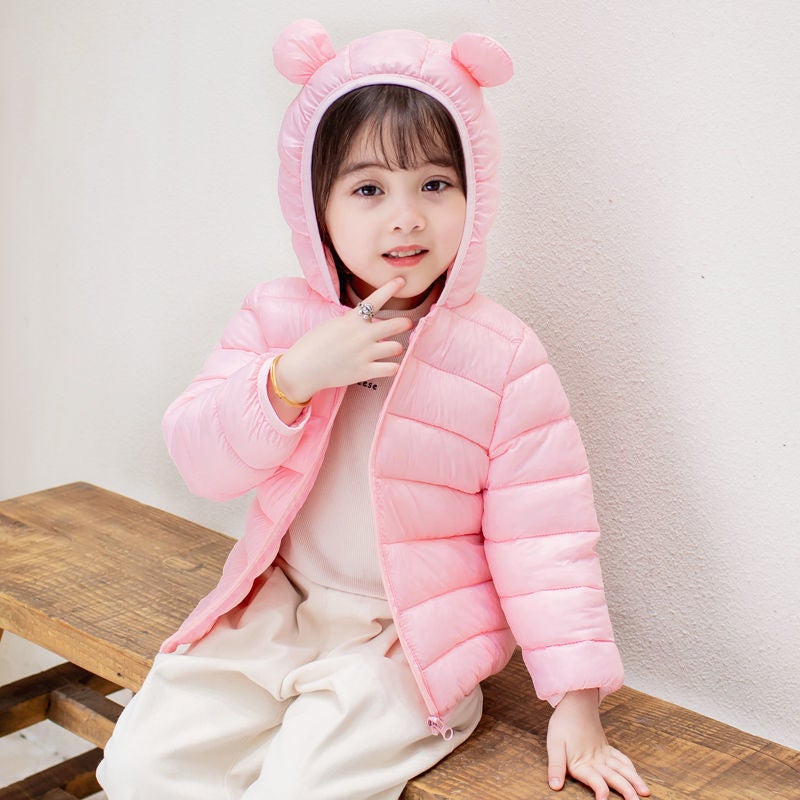 Anti-Season Children'S Light Down Cotton-Padded Jacket For Boys And Girls Children'S Cotton-Padded Jacket Short Infant Cotton-Padded Jacket Winter - Image 3