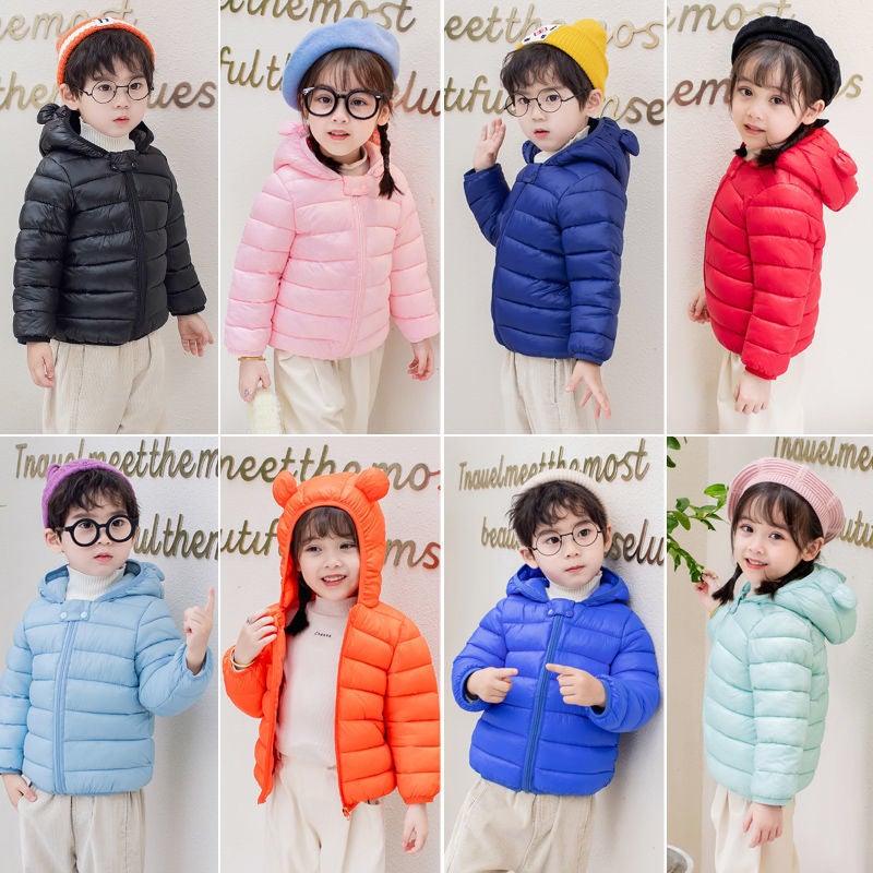 Anti-Season Children'S Light Down Cotton-Padded Jacket For Boys And Girls Children'S Cotton-Padded Jacket Short Infant Cotton-Padded Jacket Winter - Image 5