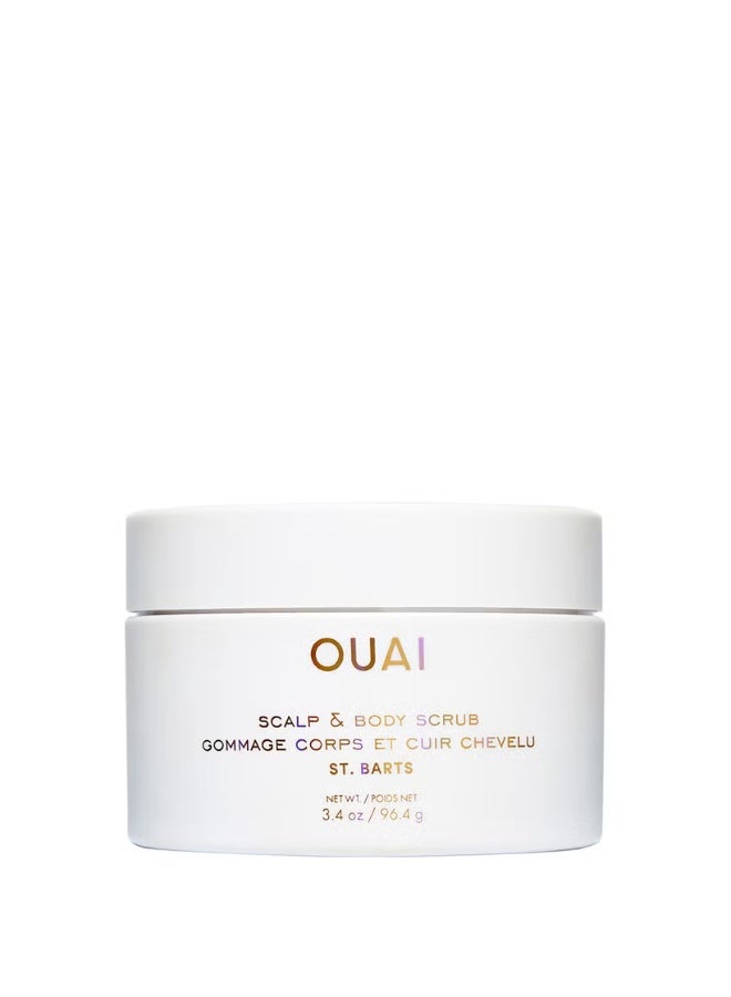 OUAI Scalp and Body Scrub - St Barts - Travel Size 96.4g - Image 4
