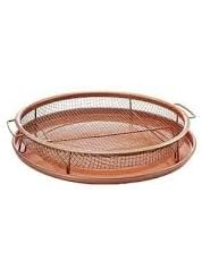 2 in 1 Oil Frying and Draining Tray - Multi-purpose for frying, oven and serving - Equipped with a practical strainer to keep food crisp and light - Available in round or rectangular shape, large size J - Image 4