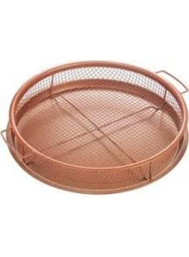 2 in 1 Oil Frying and Draining Tray - Multi-purpose for frying, oven and serving - Equipped with a practical strainer to keep food crisp and light - Available in round or rectangular shape, large size J - Image 3