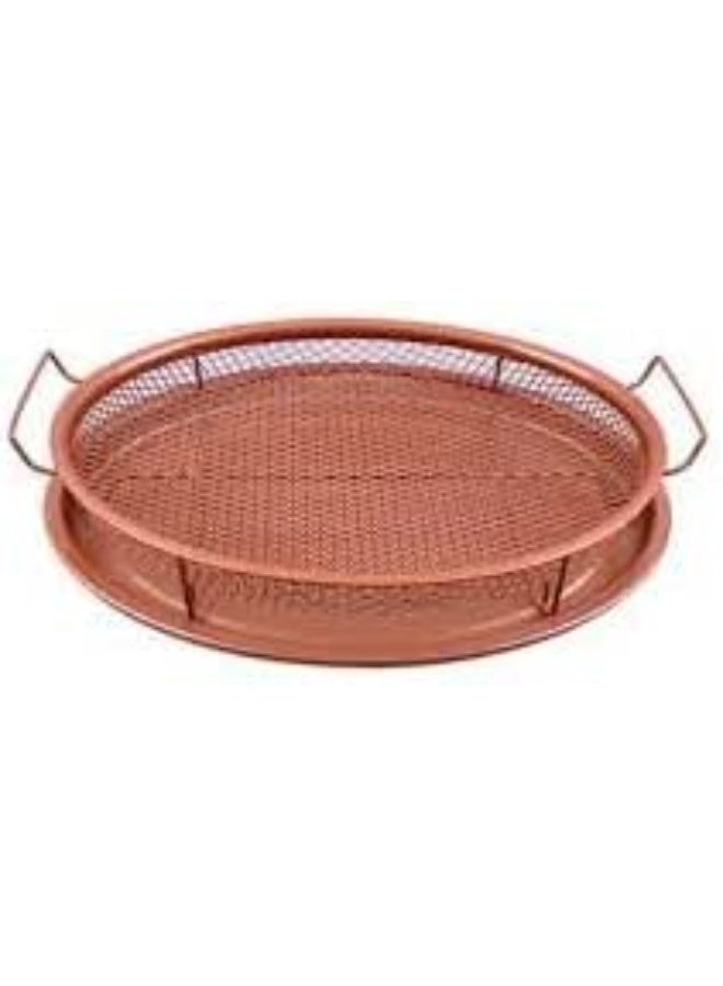 2 in 1 Oil Frying and Draining Tray - Multi-purpose for frying, oven and serving - Equipped with a practical strainer to keep food crisp and light - Available in round or rectangular shape, large size J - Image 5