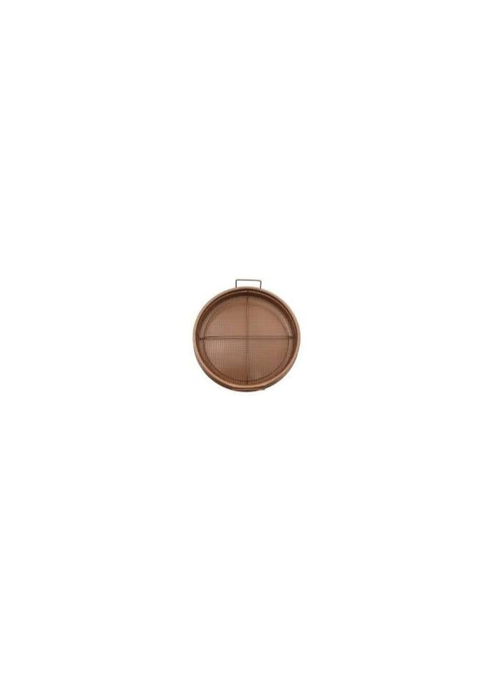 2 in 1 Oil Frying and Draining Tray - Multi-purpose for frying, oven and serving - Equipped with a practical strainer to keep food crisp and light - Available in round or rectangular shape, large size J - Image 1