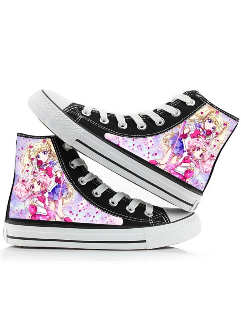 Unisex Top Canvas Shoes – Stylish Couple Sneakers for Casual & Cosplay - Image 1