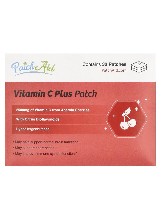 PatchAid - PatchAid, Vitamin C Plus Patch, 30 Patches - Image 1