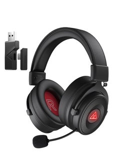 EKSA Gaming Headset with Detachable Noise Cancelling Mic, 7.1 Surround Sound, Wireless/Bluetooth/Wired Connection  - Image 1