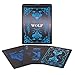 WJPC PVC Waterproof Playing Cards Cool Black Plastic Poker CardsDeck of Cards for Game and PartyWolf - Image 2