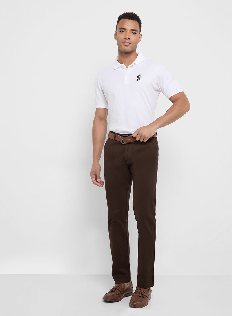 Robert Wood Straight Fit Chino Pants  - Image 2