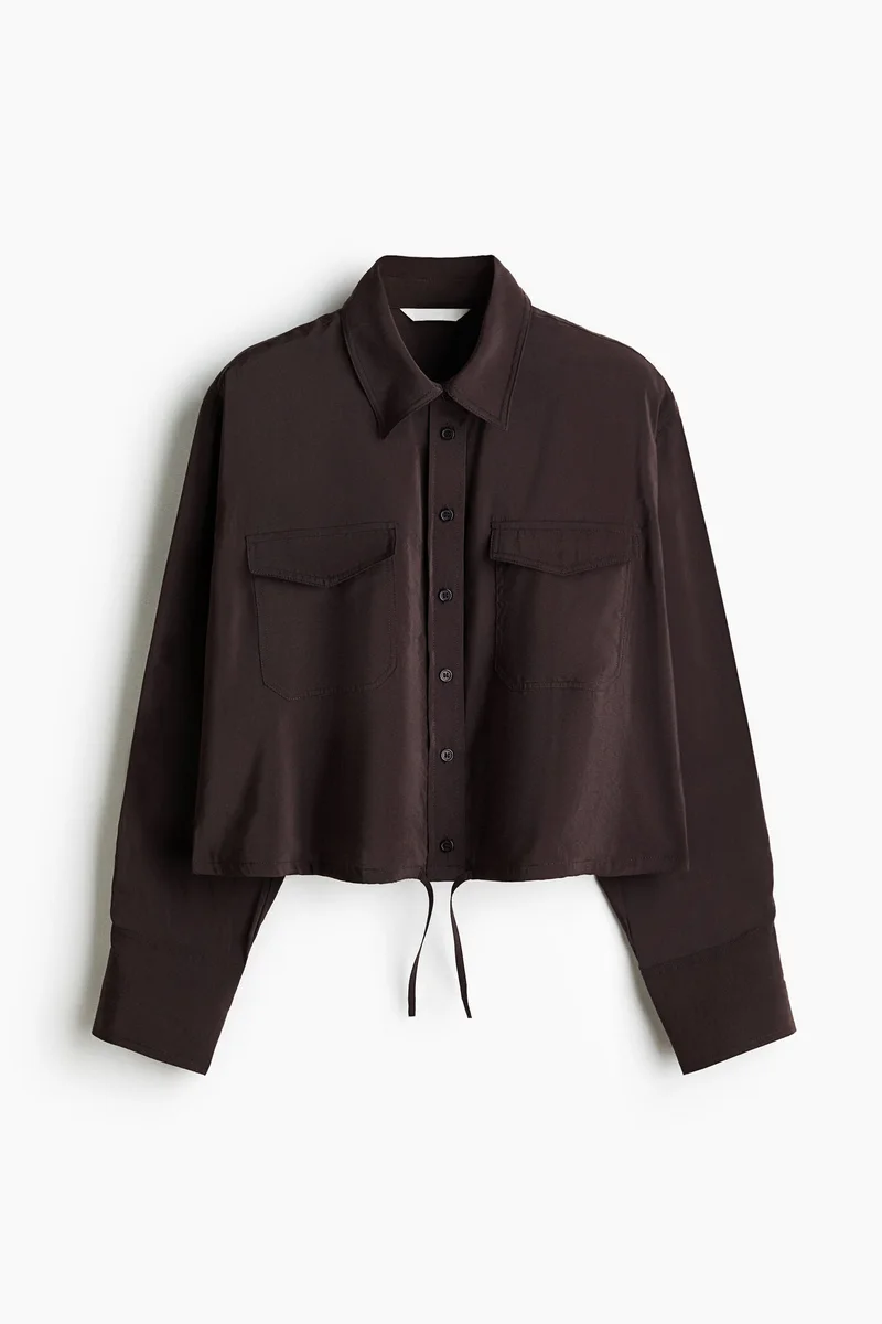 H&M Drawstring shirt