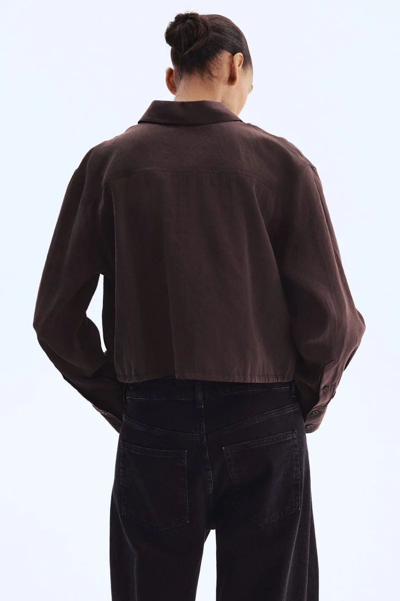 H&M Drawstring shirt