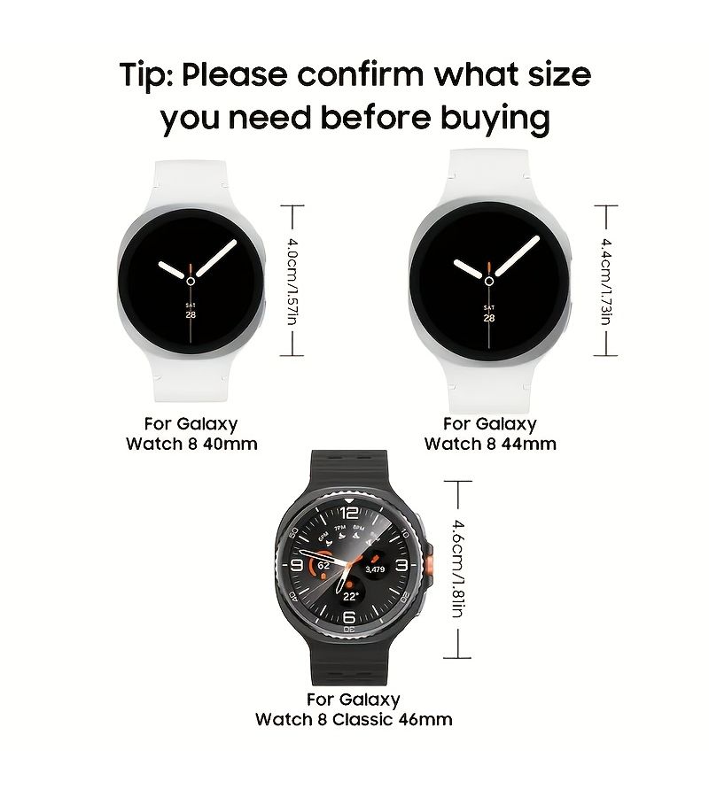 بالنسبة لساعة Galaxy Watch 7 مقاس 44 مم، عبوة من 3 قطع، واقي شاشة زجاجي مقسّى 9H عالي الدقة مع أداة محاذاة تلقائية. - Image 2