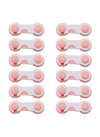 (Pack Of 12) Easy To Use Dotted With Smiley Ends Child Proof Cabinet Lock - pzsku/ZFAC995B23B4443906A54Z/45/_/1692273006/73a095d7-5733-4836-b888-a7ed1a90a16a