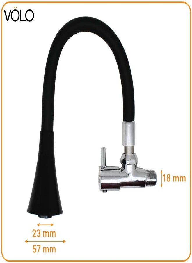 Volo Flexible Hose Faucet with 2 Modes Water Saving,Faucet for Kitchen Sink,Kitchen Water Faucet Sprayer, Flexible Faucet for Kitchen Sink (Two Mode Faucet Set) - Image 2