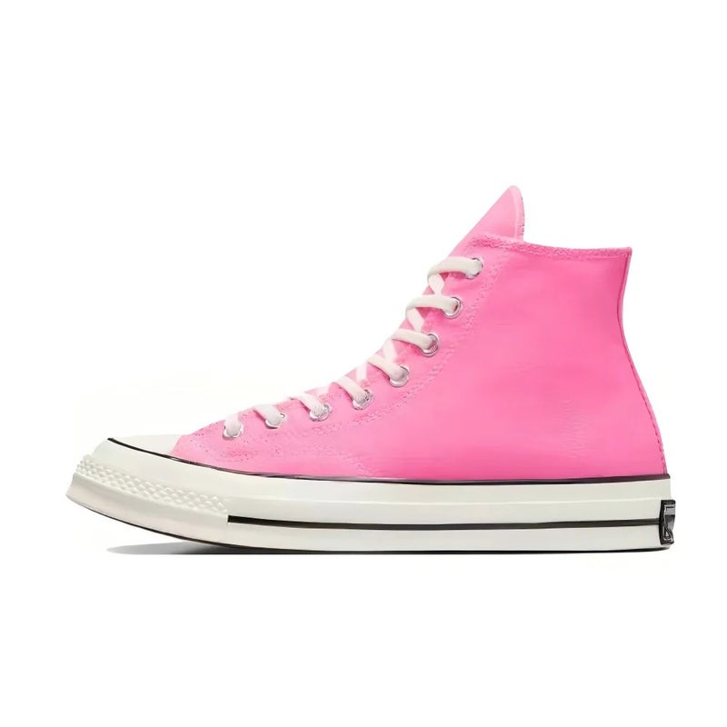 Converse Chuck 70 High-Top Canvas Sneakers - Retro Black (Unisex) - Image 1