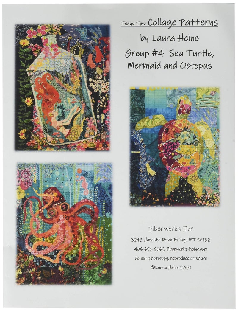 Fiberworks INC Teeny Tiny Collage Group 4 pattern - Image 3