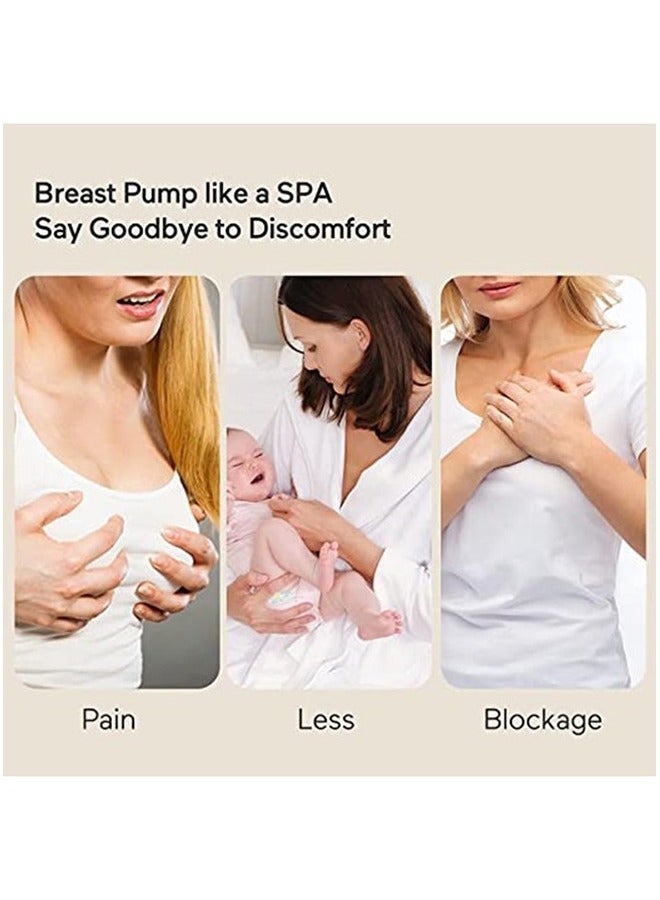 Gonice Wearable, Hands-Free, Electric Breast Pump With 2 Modes 9 Levels And 30 Pieces Breastmilk Storage Bags - Image 5