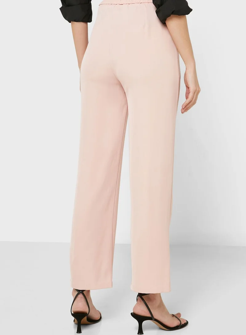 ELLA Button Waist Detail Pants
