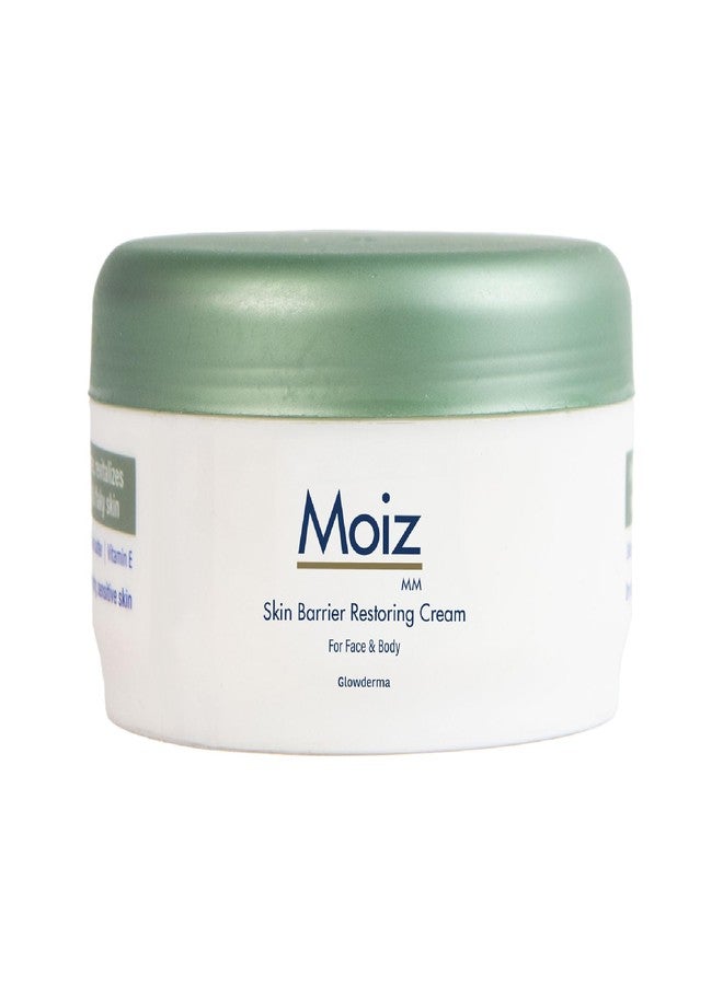 Moiz MM Skin Barrier Restoring Cream | For Very Dry & Sensitive Skin | Shea Butter & Vitamin E | Dermatologically Tested - Image 1