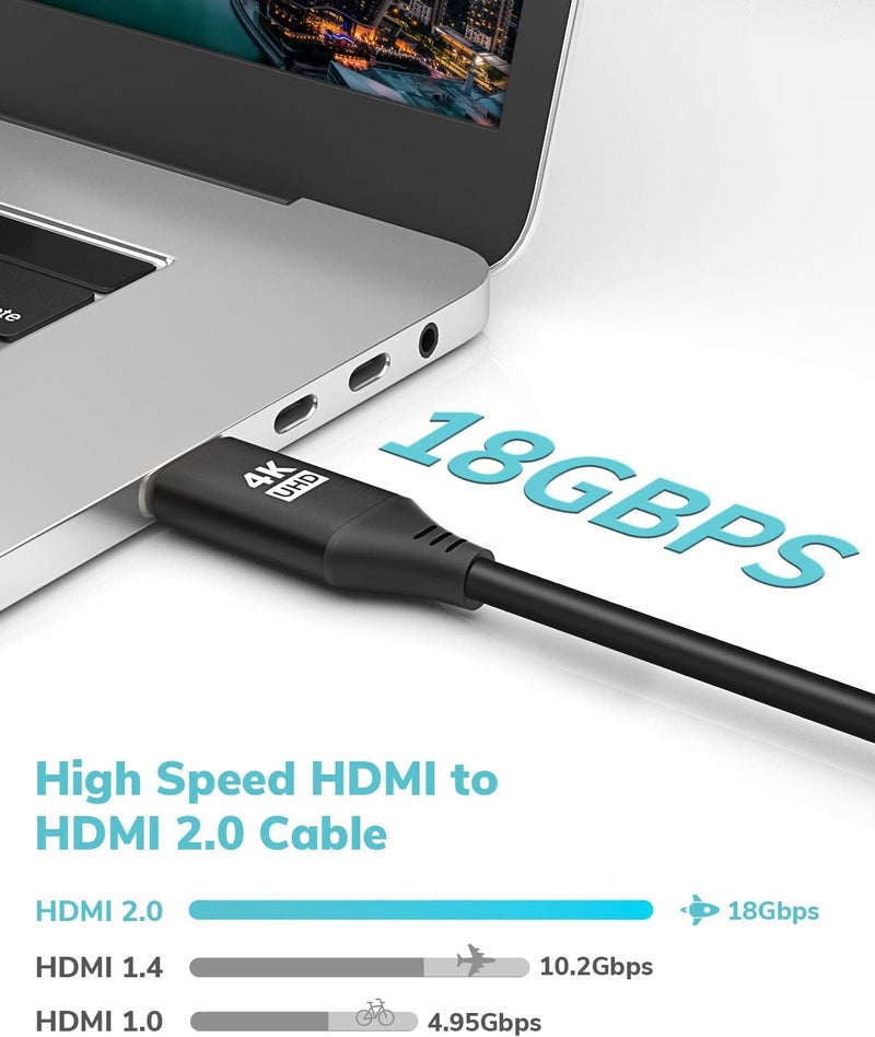 KELink 4K HDMI Cable 25 Feet - In-Wall CL3 Rated High Speed HDMI Cable 2.0 - Image 3