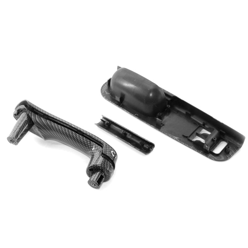3PCS Interior Door Grab Handle Switch Bezel Set Carbon Fiber Replacement for VW Golf MK4 2 Doors 1999-2005 - Image 4