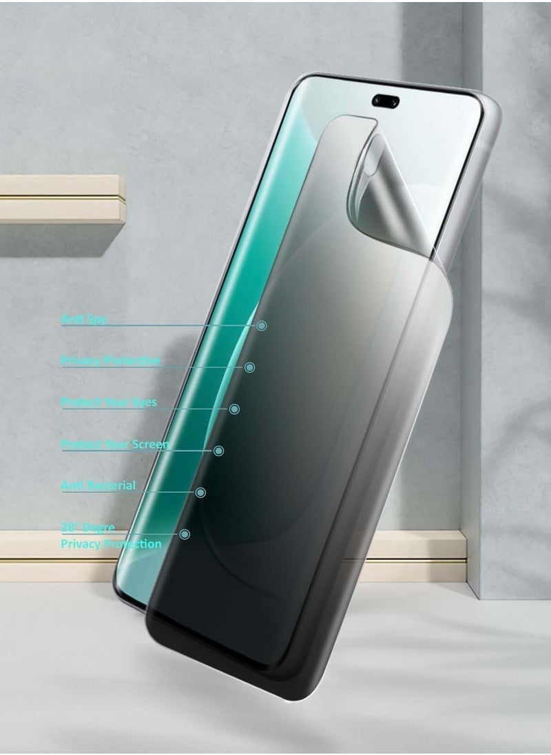vesus Honor 300 Ultra 5G 2024 Yesido Premium Hydrogel Anti Spy / Anti Privacy Film Thin and Flexible Screen Protector (MSHFMP) â€“ Clear | Privacy Protection, Anti-Scratch, Self-Healing, Bubble-Free, Full Coverage for Honor 300 Ultra 5G - Image 2