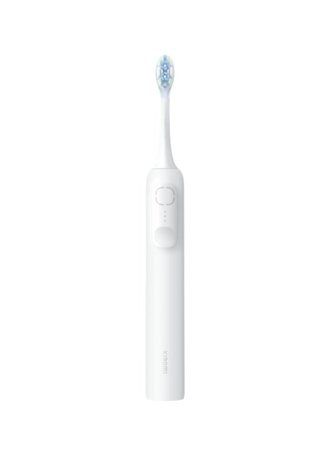 XIAOMI Oscillation Electric Toothbrush with Double Swing Angle Brushing Area Indicator 180-Day Battery Life IPX8 Waterproof 3 Cleaning Modes - White - Image 1