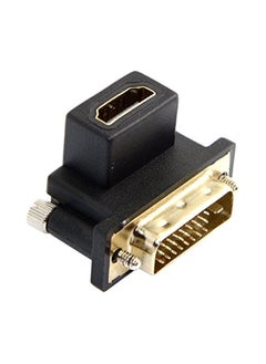 erorex 90 Degree Down Angled DVI Male to HDMI Female Adapter for Computer & HDTV & Graphics Card  - Image 3