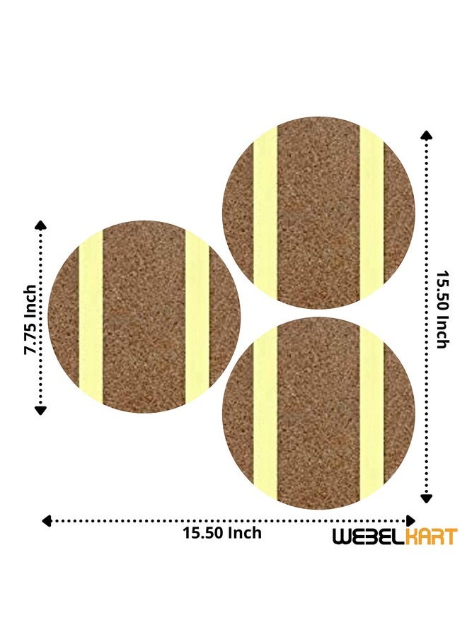 Webelkart Webelkart Set of 3 Motivational Retro MDF Board UV Textured Painting for Wall, Office, Study Room Decoration Paintings, Size - 15.50 x 15.50 INCH  - Image 3