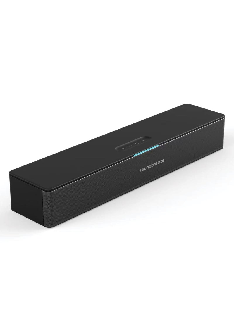 Seeken Soundbreeze Studio 30 Bluetooth Speaker Sound Bar with Built-in Subwoofer | 30-Inch Wireless HiFi Home Theater Audio System for TV & Video | Portable ABS Design with AUX & USB Connectivity - Image 1