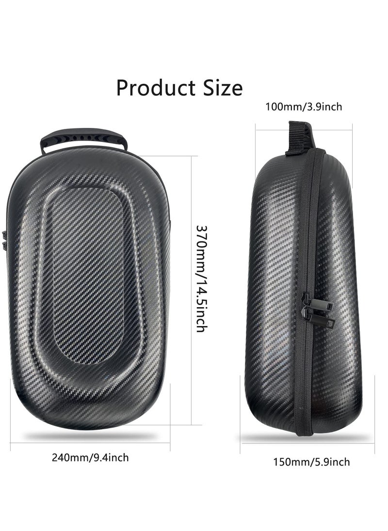 Generic Suitable for Oculus Quest 2 and Oculus Quest 2 All-in-One VR Headset Hard Storage Case, Quest 2 Storage Case, Fits Oculus Quest 2 Accessories Large Space Cover  Bag, Home Storage(Black)  - Image 4