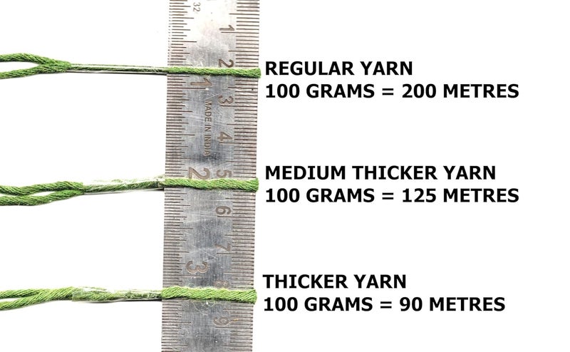 MARI - Recycled Cotton Crochet Yarn - Regular Yarn - Light Orange - 100 Grams - 200 Metres. - Image 4