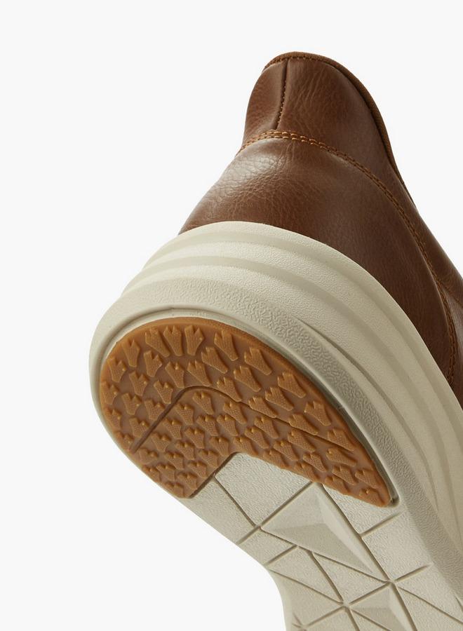 Le Confort Men Panelled Loafers - Image 5