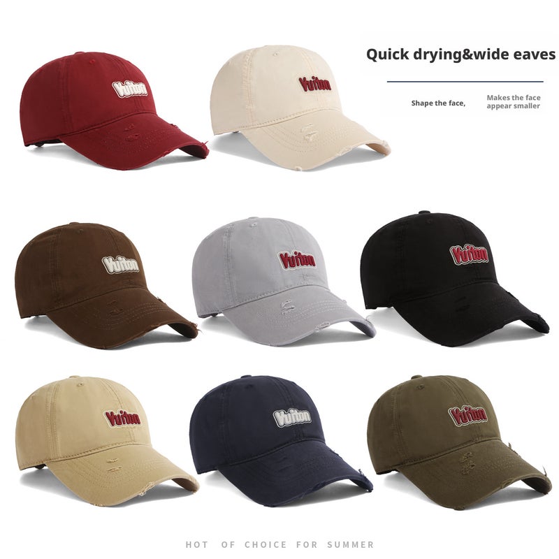 Washed Denim Baseball Cap - Image 2