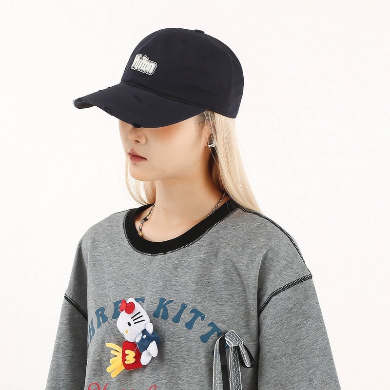 Washed Denim Baseball Cap - Image 4