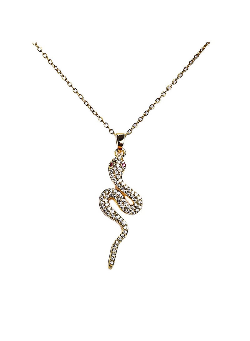 FLUFFY Snake Necklace with a classic design and modern twist-Stan Steel  - Image 2