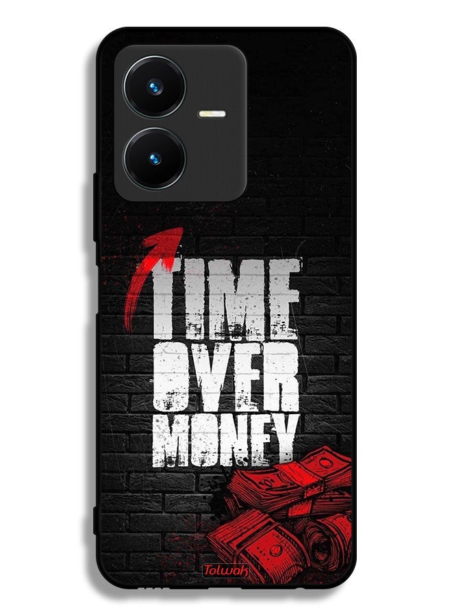 Tolwak Vivo Y22 Protective Case Cover Time Over Money - Image 1