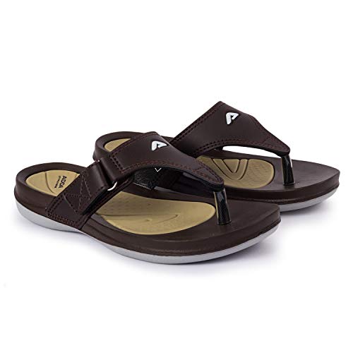 Adda Women's Brown & Beige Slipper Flip Flop - 5 UK - Image 3