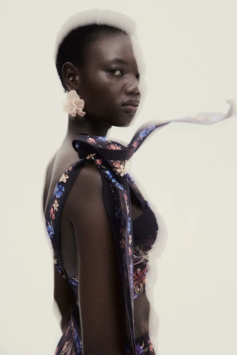 H&M Long flared skirt