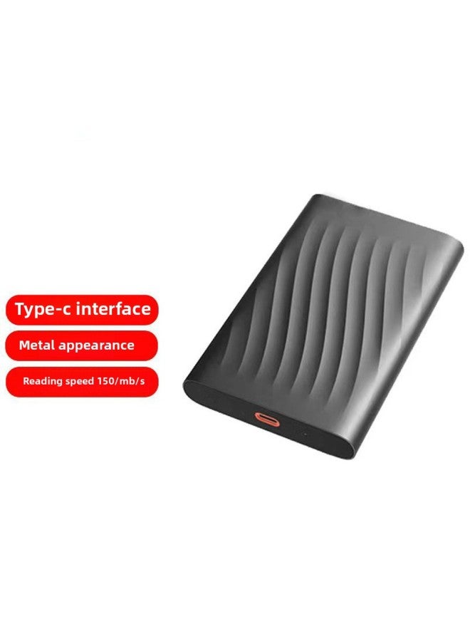 Expansion Mobile Hard Disk Large Capacity Solid State High Speed Transmission Computer SSDT9 Solid State 8TB-Capacity:6TB-Interface:Black - Image 3
