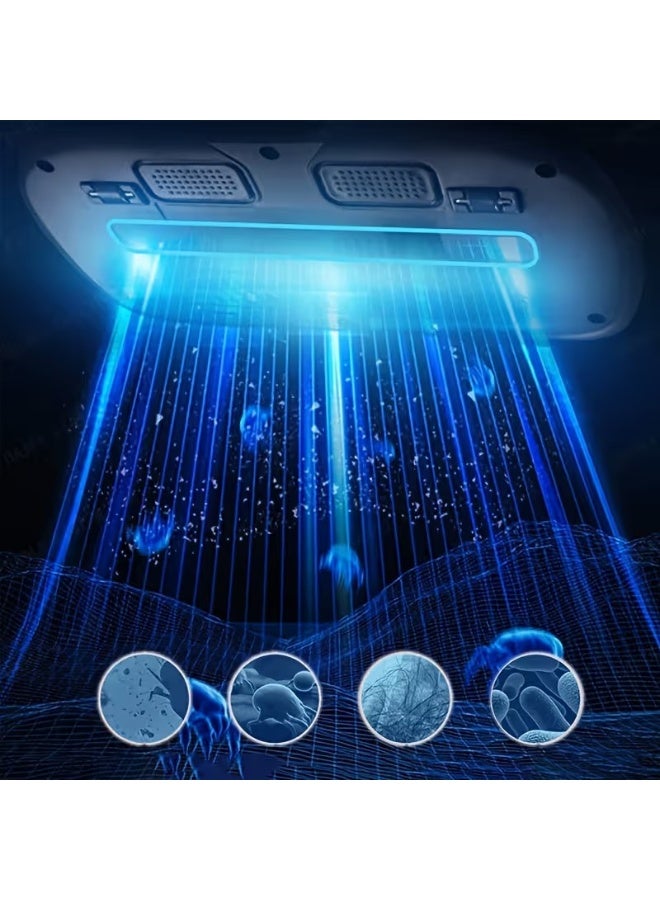 منظف ​​مراتب لاسلكي يعمل بالأشعة فوق البنفسجية - مكنسة يدوية بقوة 100 واط مع قوة شفط عالية تتراوح بين 8000 و10000 باسكال، مزيل للعث من الفراش والأرائك والسجاد والأسطح القماشية - Image 3