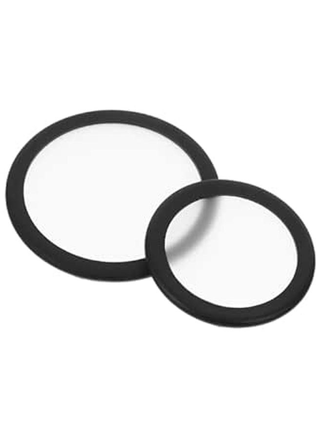 2 Pcs Medical Grade Stethoscope Diaphragm Replacement Covers For Adult And Pediatric Models - Image 1