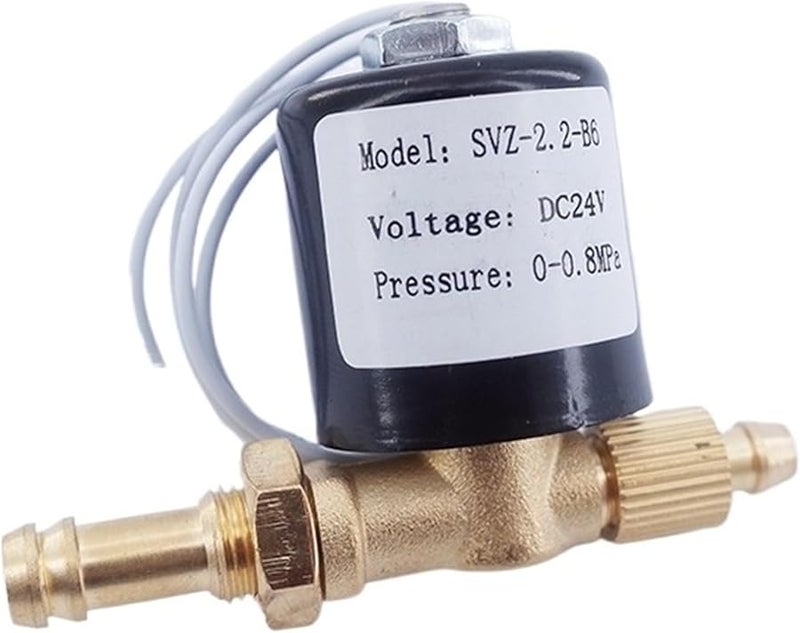 24VDC A Type 2.2mm Orifice 2 Way Solenoid Valve For Argon Arc Welding Machine - Image 2