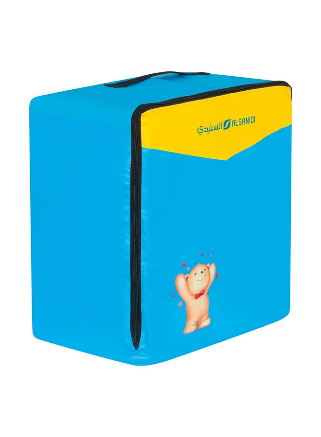 AL SANIDI حقيبة نوم للتخييم - للأطفال، زرقاء، مقاس 195*75 سم - Image 4