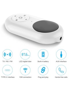 Y&D Bluetooth Adapter, 5.3 Transmitter and Receiver,3.5mm Wireless Audio AptX Low Latency Dual Link Adapter for TV/PC/Home Sound System/Car  - Image 5